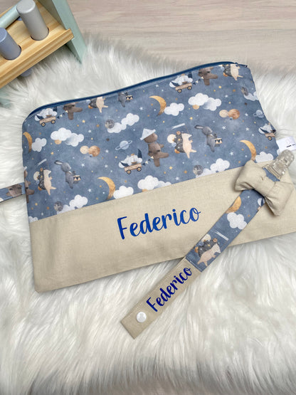 Pochette con Zip
